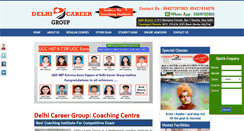Desktop Screenshot of delhicareergroup.com